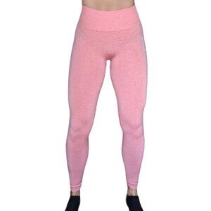 Gymshark Adapt  Coral Seamless Leggings Women Size Small
